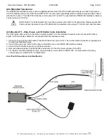 Preview for 9 page of PDi PD295-002 Installation And Operating Instructions Manual