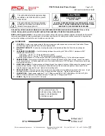 PDi PDI-750 Installation Instructions предпросмотр