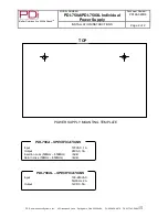 Предварительный просмотр 3 страницы PDi PDi-750A Installation And Operating Instructions