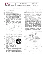 Preview for 3 page of PDi PDI-772HE-IND Instructions Manual