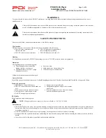 Предварительный просмотр 3 страницы PDi PDI-DVD-SA Installation Manual