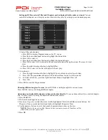 Предварительный просмотр 14 страницы PDi PDI-DVD-SA Installation Manual