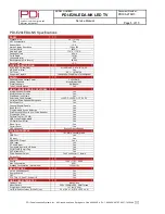 Preview for 5 page of PDi PDI-E29LEDA Service Manual