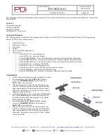 Предварительный просмотр 5 страницы PDi PDI-MCA24-AC Assembly Instructions Manual