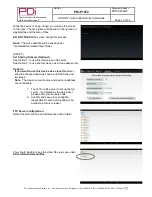 Preview for 12 page of PDi PDI-P14T2 Quick Start Manual