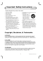 Preview for 5 page of PDi PDI-P15LCDC-ARM User Manual