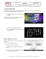 Предварительный просмотр 10 страницы PDi PDI-P19A Quick Start Manual