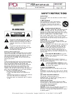 Предварительный просмотр 2 страницы PDi PDI-P26LCD Quick Start Manual