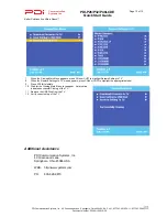 Preview for 12 page of PDi PDI-P26LCDE Quick Start Manual