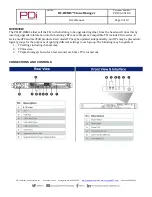 Предварительный просмотр 3 страницы PDi RF-HEMiS PD890-1009 User Manual