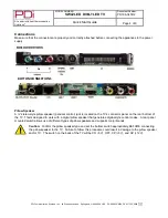 Preview for 4 page of PDi SW42LED Quick Start Manual