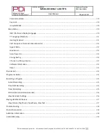 Preview for 6 page of PDi SW43LED User Manual