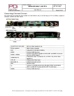 Preview for 8 page of PDi SW43LED User Manual