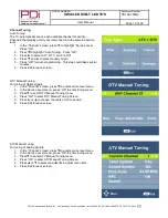 Preview for 12 page of PDi SW43LED User Manual