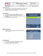 Preview for 13 page of PDi SW43LED User Manual