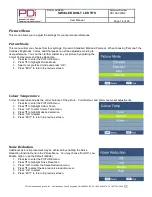 Preview for 14 page of PDi SW43LED User Manual