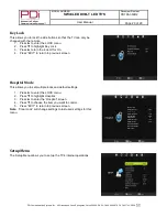 Preview for 20 page of PDi SW43LED User Manual