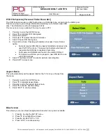 Preview for 22 page of PDi SW43LED User Manual