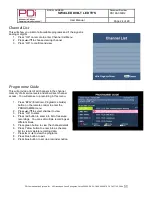 Preview for 24 page of PDi SW43LED User Manual