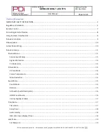 Preview for 5 page of PDi SW50LED User Manual