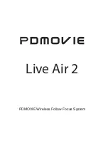 Предварительный просмотр 1 страницы PDMOVIE Live Air 2 Manual