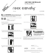 PDP ROCK CANDY PL-8560 Quick Start Manual предпросмотр