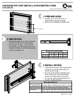 Preview for 1 page of PDQ 6300 Installation Instructions