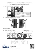 PDQ 6EW Installation Instruction предпросмотр