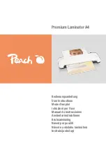 Preview for 1 page of Peach 510738 User Instructions