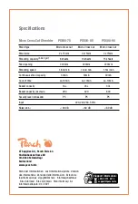 Preview for 18 page of Peach Micro Cross Cut PS600-75 Operating Instructions Manual