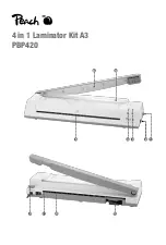 Preview for 2 page of Peach PBP420 Operating Instructions Manual