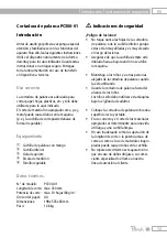 Предварительный просмотр 12 страницы Peach PC300-01 Operation And Safety Notes