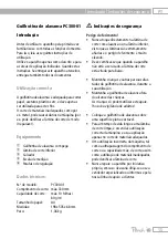 Предварительный просмотр 14 страницы Peach PC300-01 Operation And Safety Notes