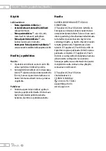 Предварительный просмотр 29 страницы Peach PC300-01 Operation And Safety Notes