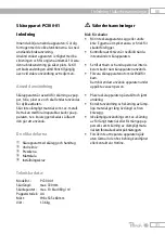 Предварительный просмотр 30 страницы Peach PC300-01 Operation And Safety Notes