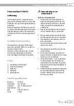 Предварительный просмотр 32 страницы Peach PC300-01 Operation And Safety Notes