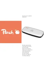 Peach PH311 Operating Instructions Manual preview