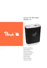 Peach PS500-10 Operating Instructions Manual preview