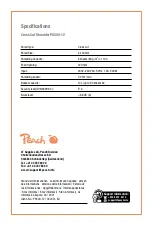 Preview for 24 page of Peach PS500-12 Operating Instructions Manual