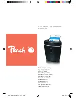 Peach PS500-50 Operating Instructions Manual preview