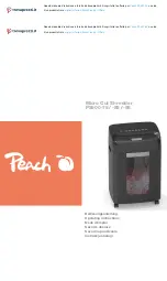 Peach PS600-75 Operating Instructions Manual preview