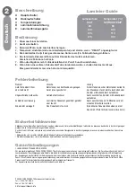 Предварительный просмотр 5 страницы Peach Silver Line PL705 Operating Instructions Manual