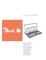 Preview for 1 page of Peach Starbinder Pro PB200-30 Operating Instructions Manual