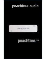 Предварительный просмотр 1 страницы Peachtree Audio 220 Manual