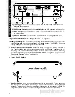 Предварительный просмотр 7 страницы Peachtree Audio 220 Manual