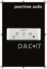 Предварительный просмотр 27 страницы Peachtree Audio DAC iT Manual