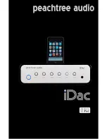 Предварительный просмотр 1 страницы Peachtree Audio iDac Manual