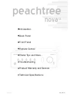 Предварительный просмотр 5 страницы Peachtree Audio nova se User Manual