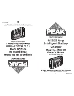 Peak Performance PKC0CU Owner'S Manual preview