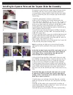 Preview for 10 page of Peak Pilates Cadillac Assembly & User'S Manual